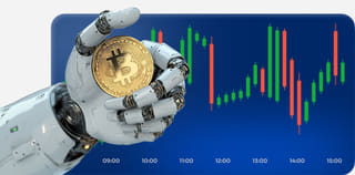 Falke Zinsstein Kryptobörsen-Dashboard in der Übersichtsansicht